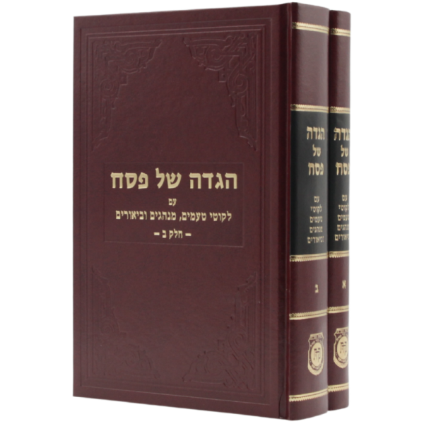 Haggadah with the Rebbe's Sichos 2 Vol.