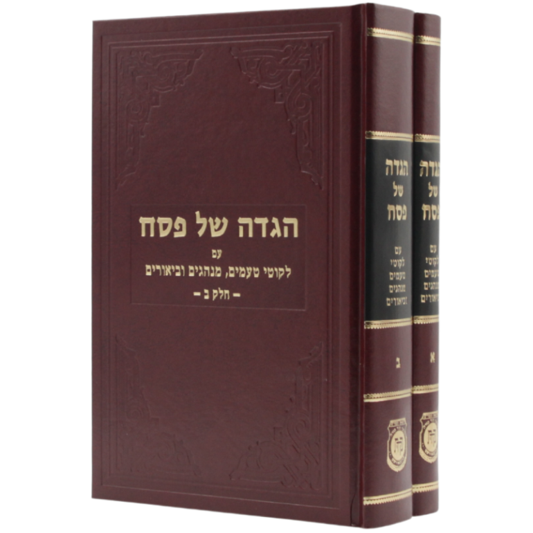 Haggadah with the Rebbe's Sichos 2 Vol.